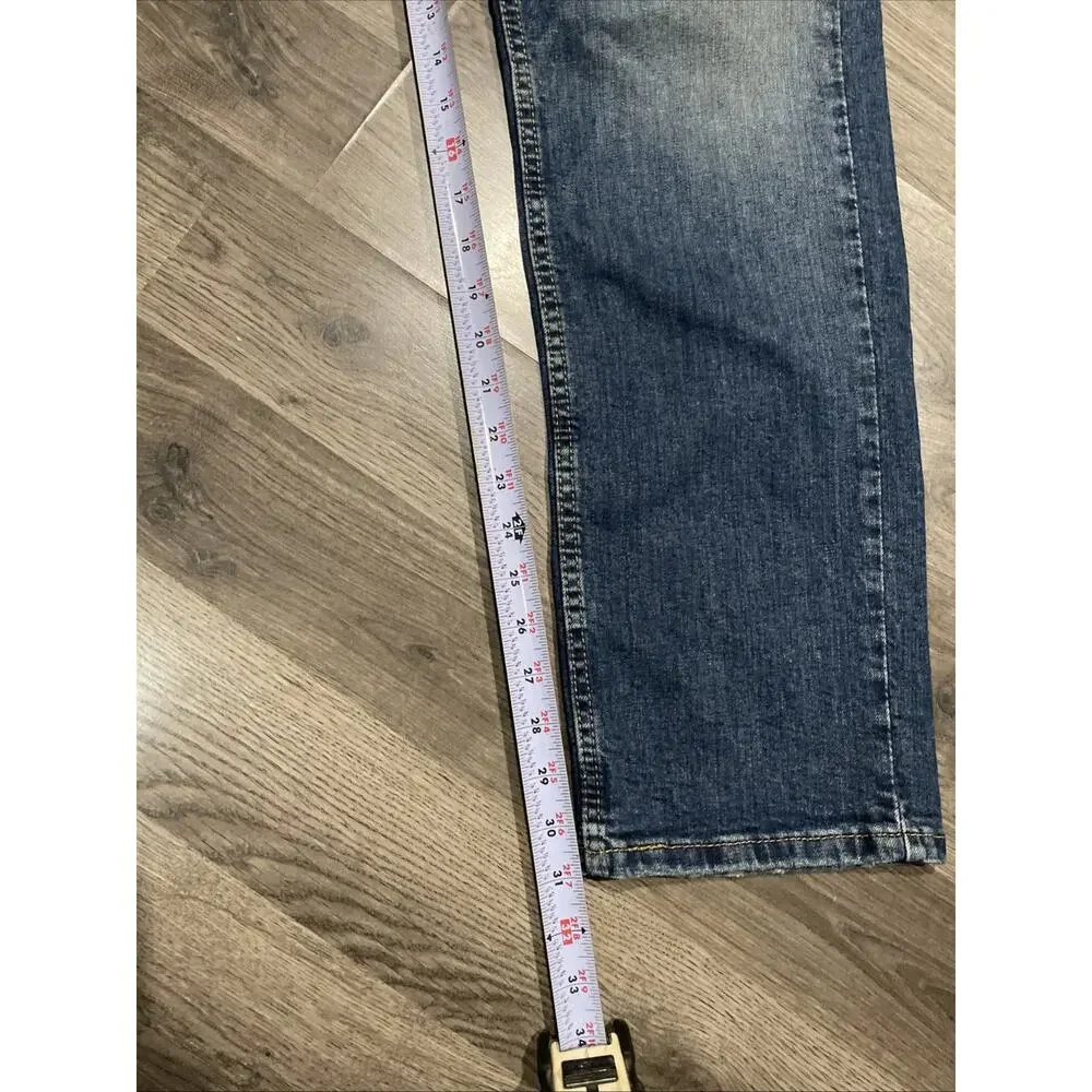 Levis 559 Jeans Mens 31x32 Blue Denim Cotton Faded Straight Workwear Adult